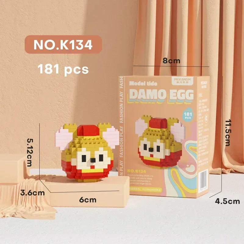 Disney, Sanrio, HelloKitty, My Melody, Kuromi, Miniblocks Lego Building Blocks