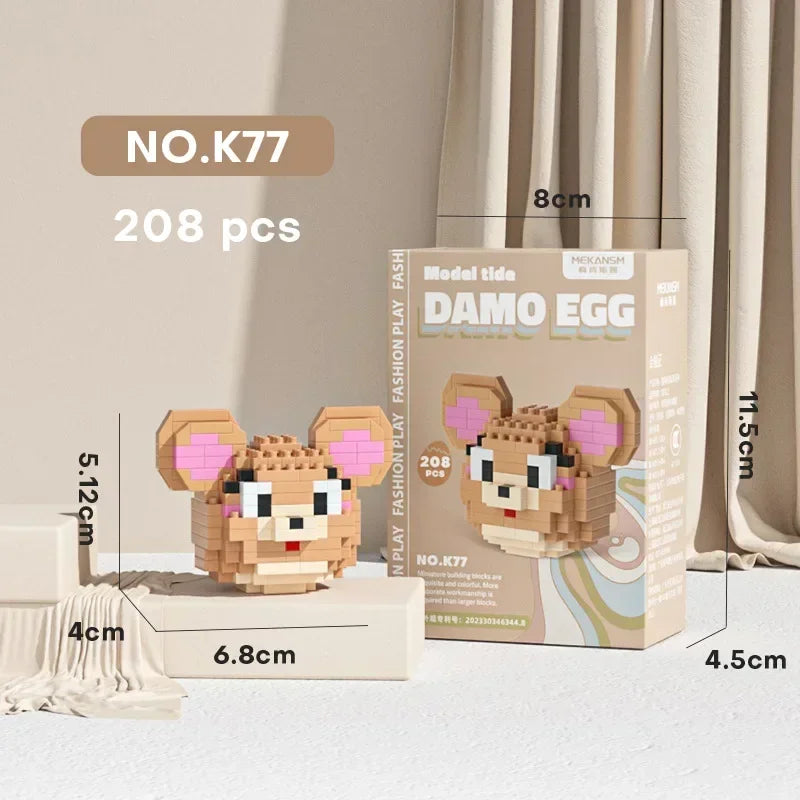 Disney, Sanrio, HelloKitty, My Melody, Kuromi, Miniblocks Lego Building Blocks