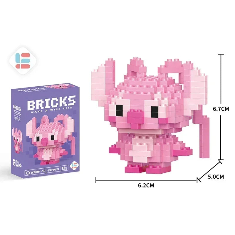 Disney, Sanrio, HelloKitty, My Melody, Kuromi, Miniblocks Lego Building Blocks