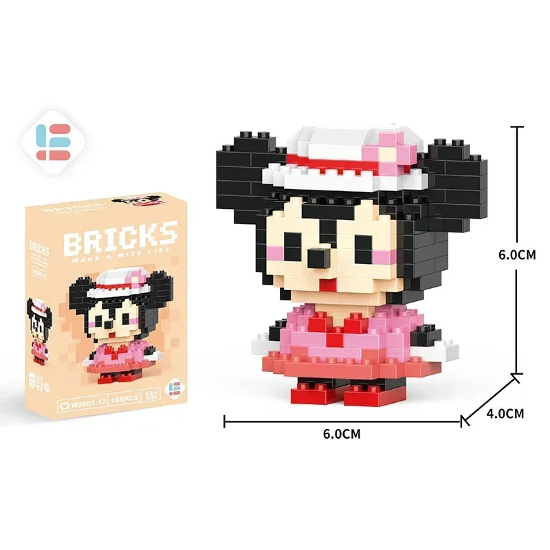 Disney, Sanrio, HelloKitty, My Melody, Kuromi, Miniblocks Lego Building Blocks