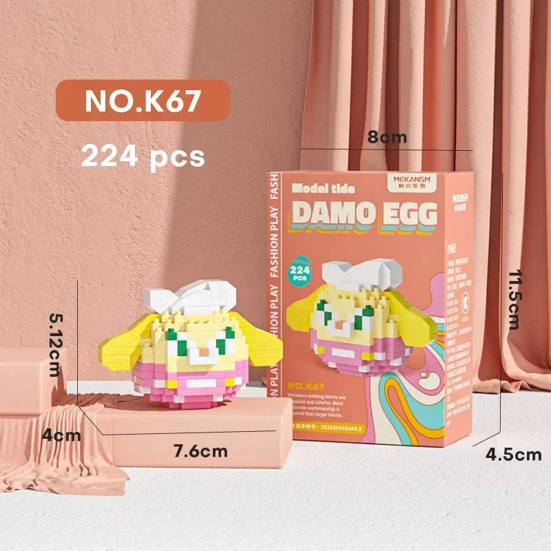 Disney, Sanrio, HelloKitty, My Melody, Kuromi, Miniblocks Lego Building Blocks