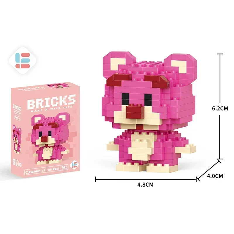 Disney, Sanrio, HelloKitty, My Melody, Kuromi, Miniblocks Lego Building Blocks