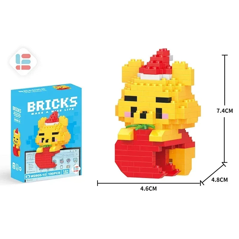 Disney, Sanrio, HelloKitty, My Melody, Kuromi, Miniblocks Lego Building Blocks