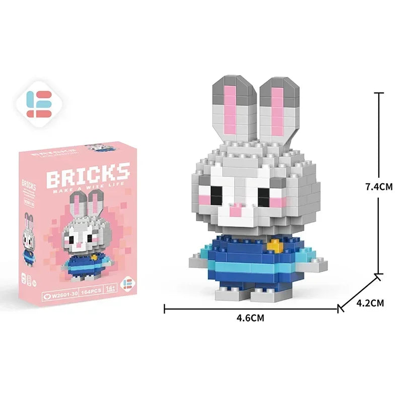 Disney, Sanrio, HelloKitty, My Melody, Kuromi, Miniblocks Lego Building Blocks