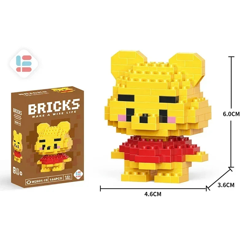 Disney, Sanrio, HelloKitty, My Melody, Kuromi, Miniblocks Lego Building Blocks