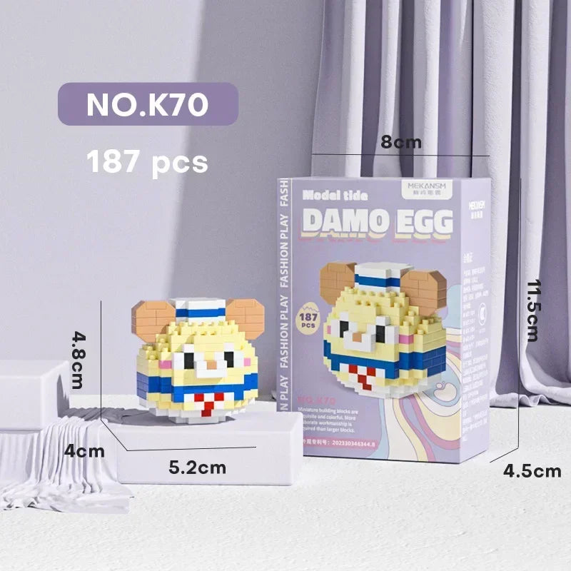 Disney, Sanrio, HelloKitty, My Melody, Kuromi, Miniblocks Lego Building Blocks